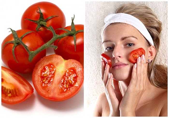 Đắp mặt nạ cà chua cho da mụn để hỗ trợ trị mụn tốt nhất.
